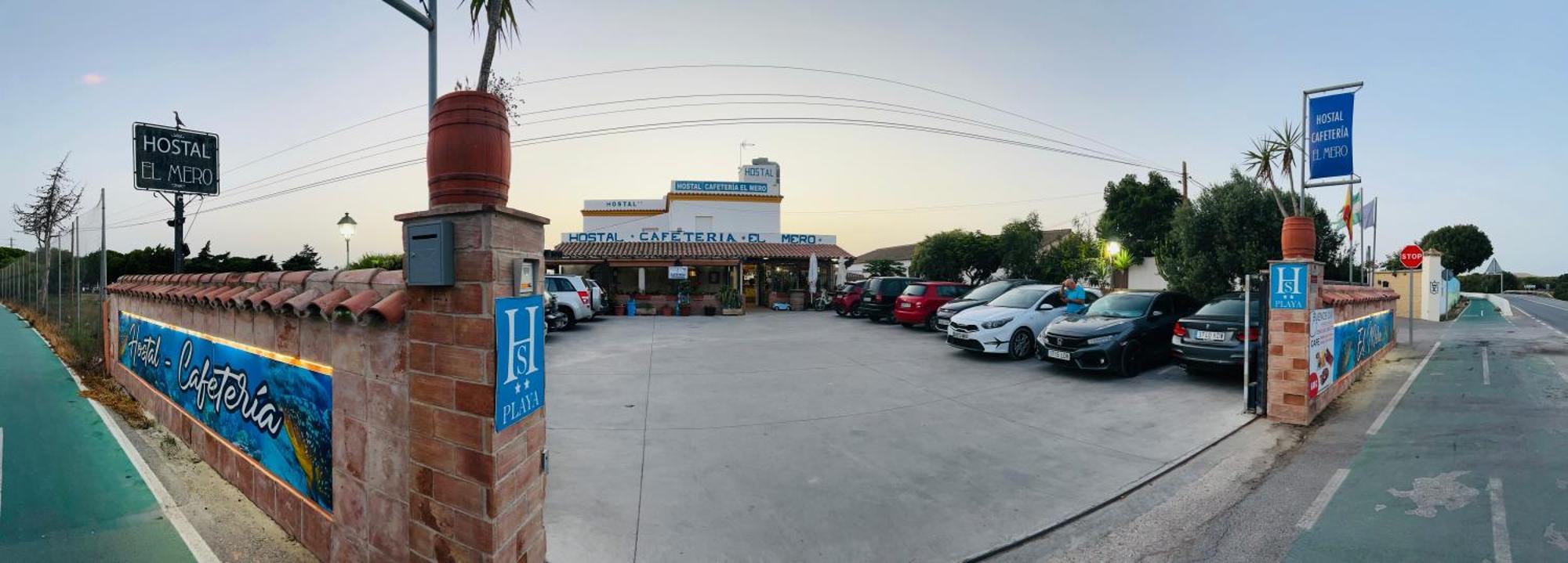 Hostal Cafeteria El Mero Zahora Bagian luar foto